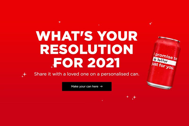 Pozytywnie w nowy rok z Coca-Colą.