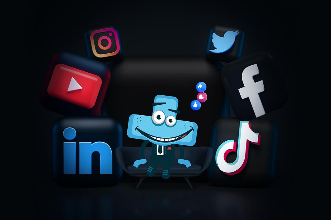 Platformy społecznościowe - ikony