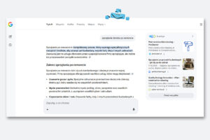 Tryb AI Overview w wyszukiwarce Google